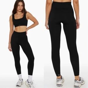 Set Active SculptFlex Leggings Black Women’s Size Medium